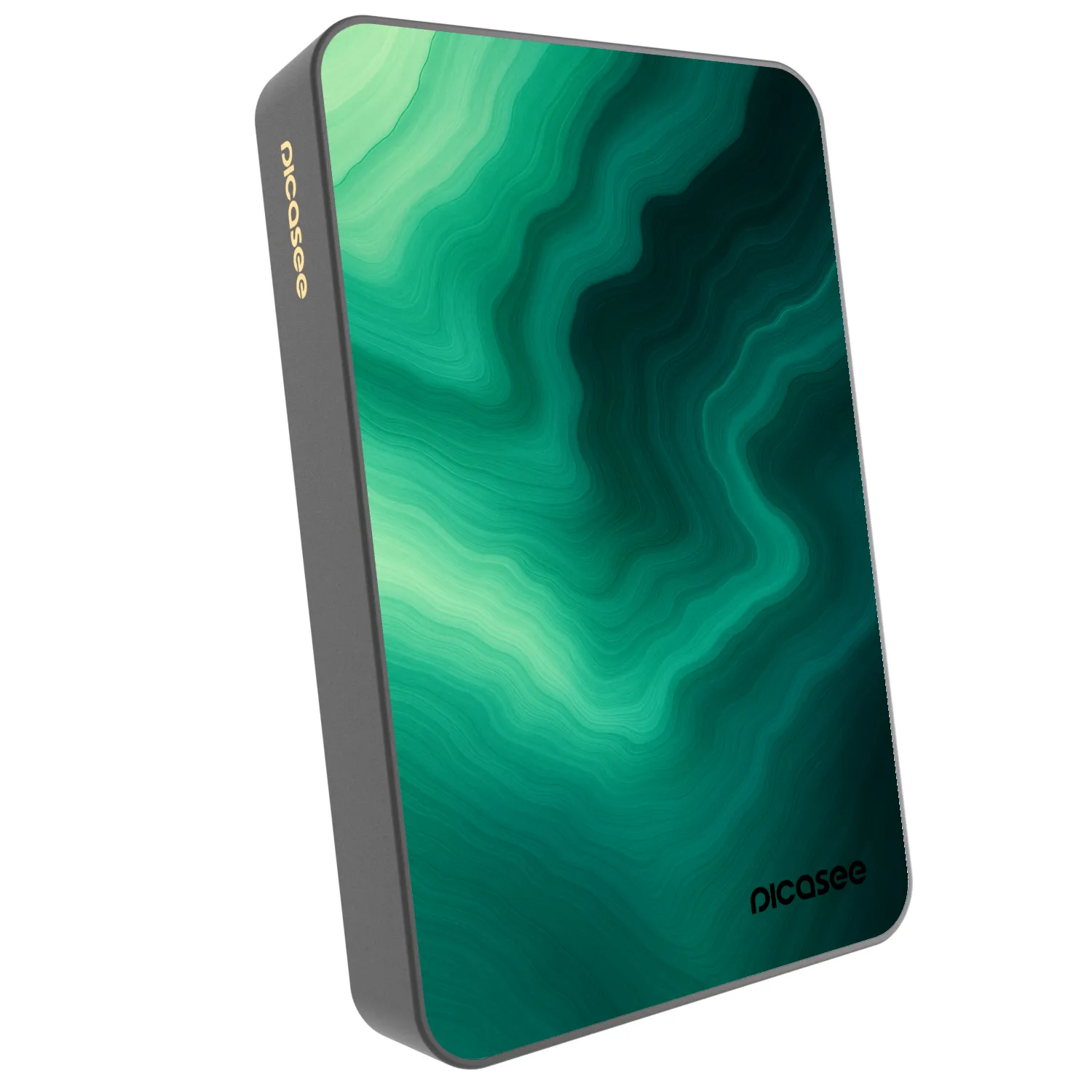 Picasee Powerbank cu MagSafe 10 000 mAh Gri - Malachite
