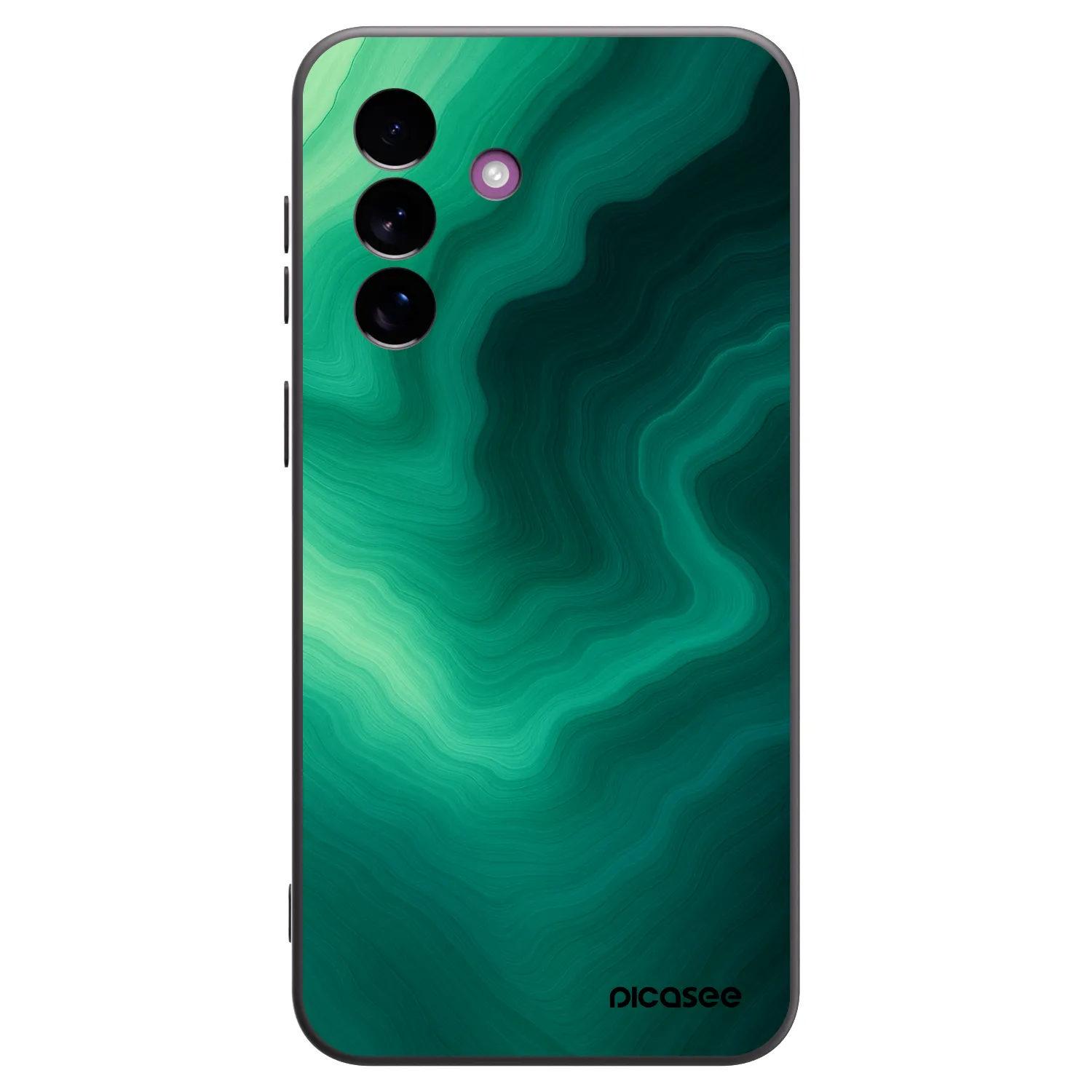 Picasee husă neagră din silicon pentru Samsung Galaxy A37 - Malachite