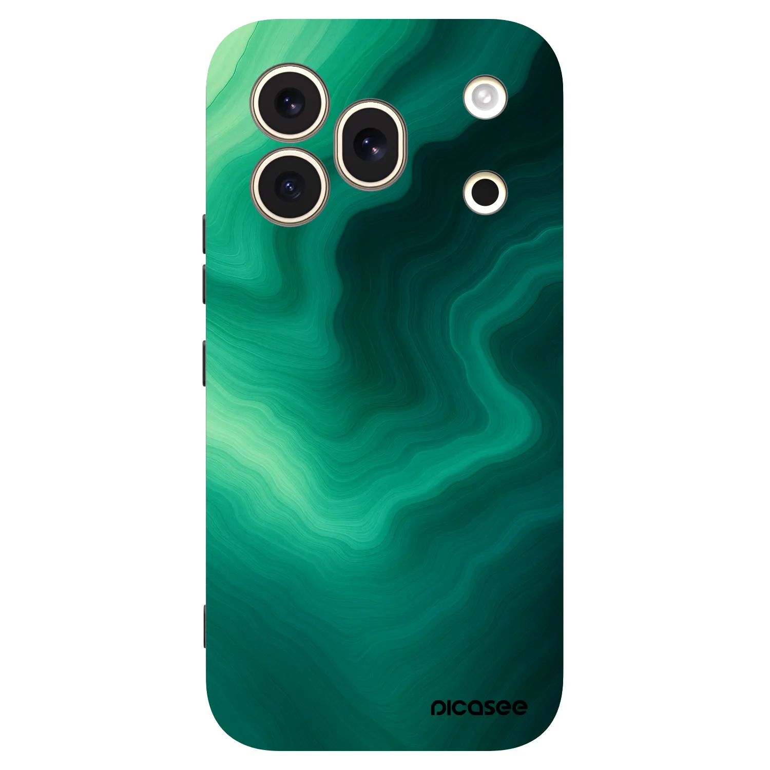 Picasee husă neagră din silicon pentru Honor 600 Pro - Malachite