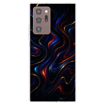 Picasee husă transparentă din silicon pentru Samsung Galaxy Note 20 Ultra - Noir