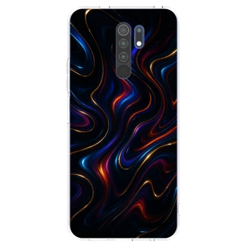 Picasee husă transparentă din silicon pentru Xiaomi Redmi 9 - Noir
