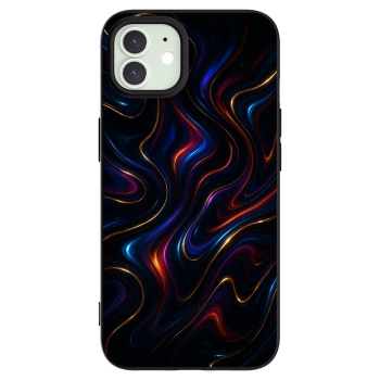 Picasee husă neagră din silicon pentru Apple iPhone 12 Pro - Noir