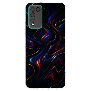 Picasee husă transparentă din silicon pentru Honor 10X Lite - Noir