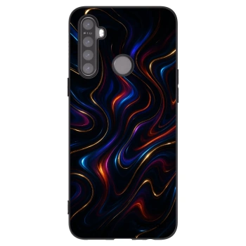Picasee husă neagră din silicon pentru Realme 5 - Noir