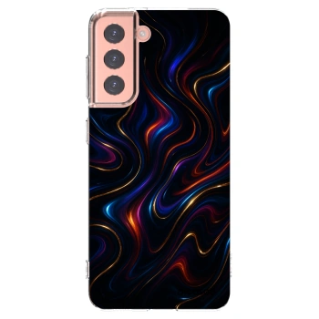 Picasee husă transparentă din silicon pentru Samsung Galaxy S21 5G G991B - Noir