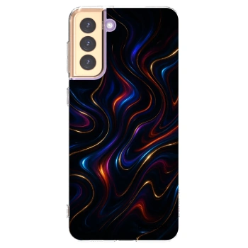 Picasee husă transparentă din silicon pentru Samsung Galaxy S21+ 5G G996F - Noir