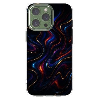 Picasee husă transparentă din silicon pentru Apple iPhone 13 Pro - Noir