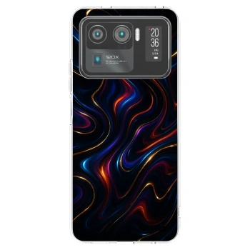 Picasee husă transparentă din silicon pentru Xiaomi Mi 11 Ultra - Noir
