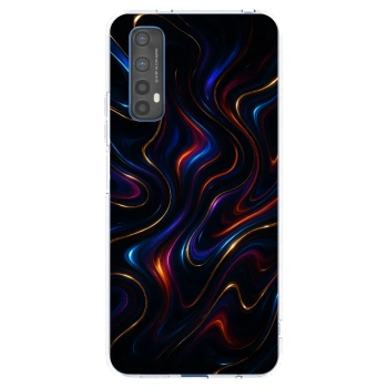 Picasee husă transparentă din silicon pentru Realme 7 - Noir