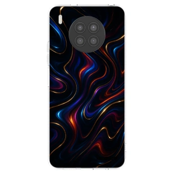 Picasee husă transparentă din silicon pentru Huawei Nova 8i - Noir
