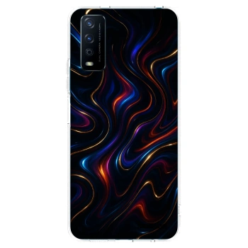 Picasee husă transparentă din silicon pentru Vivo Y11s - Noir