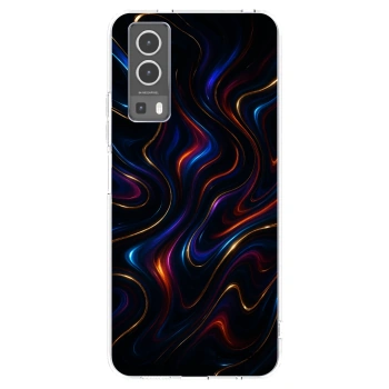 Picasee husă transparentă din silicon pentru Vivo Y72 5G - Noir