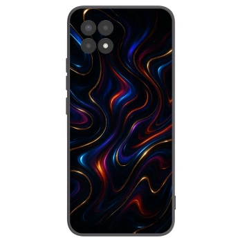 Picasee husă neagră din silicon pentru Realme 8i - Noir