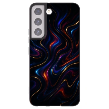 Picasee husă neagră din silicon pentru Samsung Galaxy S22 5G - Noir