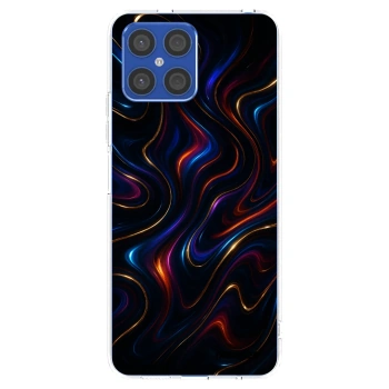 Picasee husă transparentă din silicon pentru Honor X8 4G - Noir