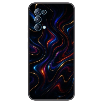 Picasee husă neagră din silicon pentru OPPO Reno 5 5G - Noir