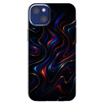 Picasee husă transparentă din silicon pentru Apple iPhone 14 Plus - Noir