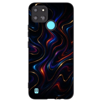 Picasee husă neagră din silicon pentru Realme C21Y - Noir