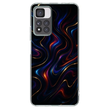 Picasee husă transparentă din silicon pentru Xiaomi Redmi Note 11 Pro+ 5G - Noir