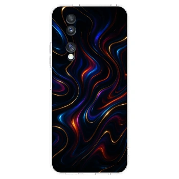 Picasee husă transparentă din silicon pentru Honor 70 - Noir