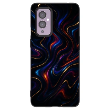 Picasee husă neagră din silicon pentru OnePlus 9 - Noir