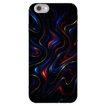 Picasee husă transparentă din silicon pentru Apple iPhone 6/6S - Noir