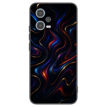Picasee husă neagră din silicon pentru Xiaomi Redmi Note 12 5G - Noir