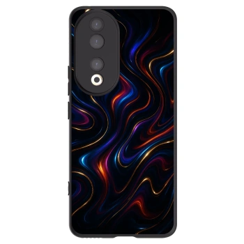 Picasee husă neagră din silicon pentru Honor 90 5G - Noir
