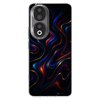 Picasee husă transparentă din silicon pentru Honor 90 5G - Noir