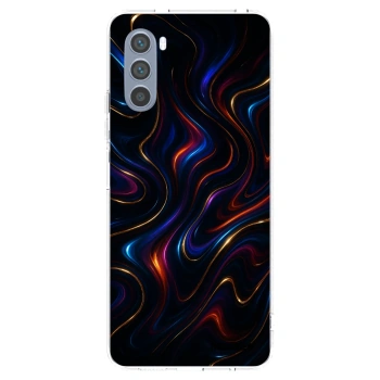 Picasee husă transparentă din silicon pentru Motorola Moto G62 - Noir