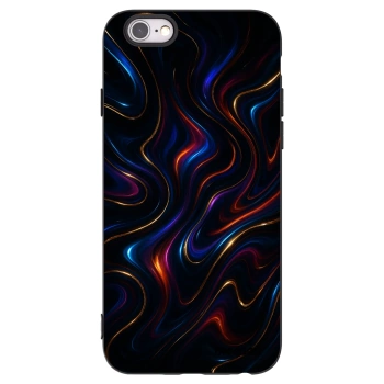 Picasee husă neagră din silicon pentru Apple iPhone 6/6S - Noir