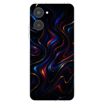Picasee husă transparentă din silicon pentru Realme 10 4G - Noir