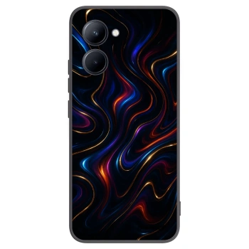 Picasee husă neagră din silicon pentru Realme C33 (2023) - Noir