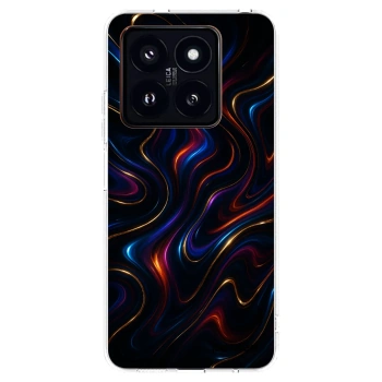 Picasee husă transparentă din silicon pentru Xiaomi 14 Pro - Noir