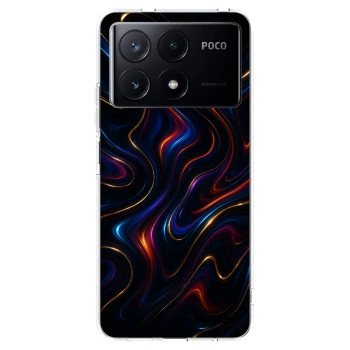 Picasee husă transparentă din silicon pentru Xiaomi Poco X6 Pro - Noir
