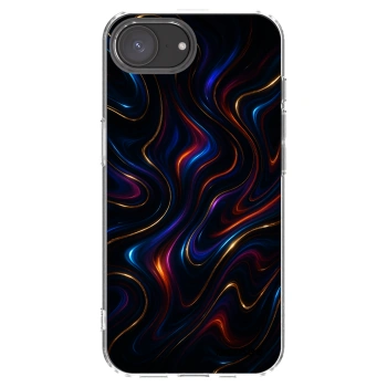 Picasee husă transparentă din silicon pentru Apple iPhone 16e - Noir