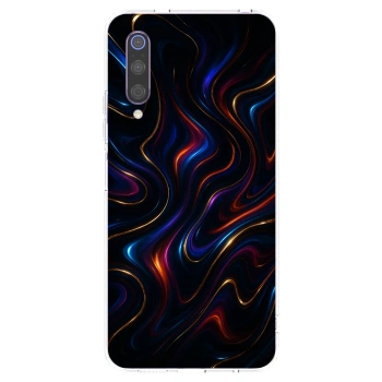 Picasee husă transparentă din silicon pentru Xiaomi Mi 9 - Noir