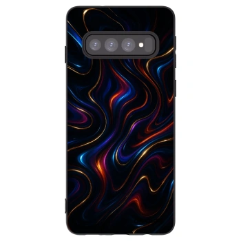 Picasee husă neagră din silicon pentru Samsung Galaxy S10 G973 - Noir
