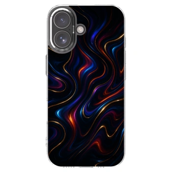 Picasee husă transparentă din silicon pentru Apple iPhone 17 - Noir