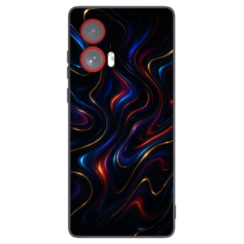 Picasee husă neagră din silicon pentru Motorola Edge 50 Fusion - Noir