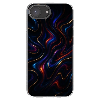 Picasee husă transparentă din silicon pentru Apple iPhone 17e - Noir