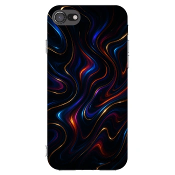 Picasee husă transparentă din silicon pentru Apple iPhone 8 - Noir