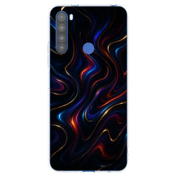 Picasee husă transparentă din silicon pentru Xiaomi Redmi Note 8T - Noir