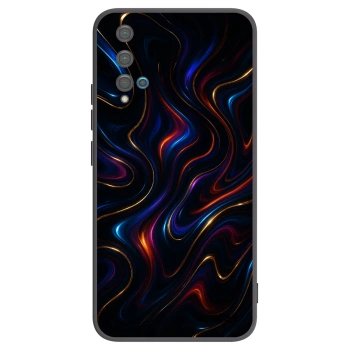 Picasee husă neagră din silicon pentru Huawei Nova 5T - Noir