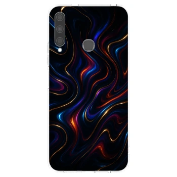 Picasee husă transparentă din silicon pentru Huawei P40 Lite E - Noir
