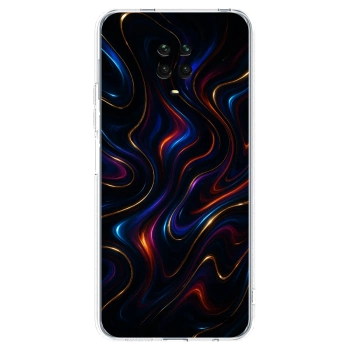 Picasee husă transparentă din silicon pentru Xiaomi Redmi Note 9 Pro - Noir