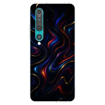 Picasee husă transparentă din silicon pentru Xiaomi Mi 10 - Noir