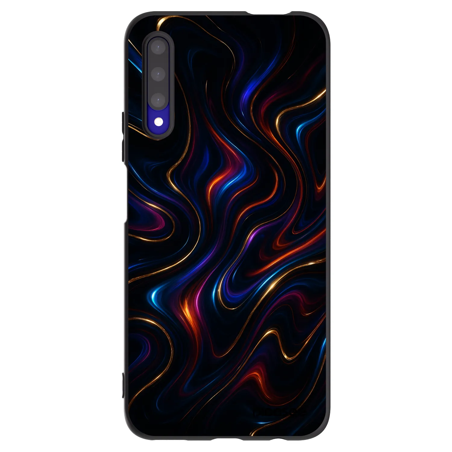 Picasee husă neagră din silicon pentru Honor 9X Pro - Noir