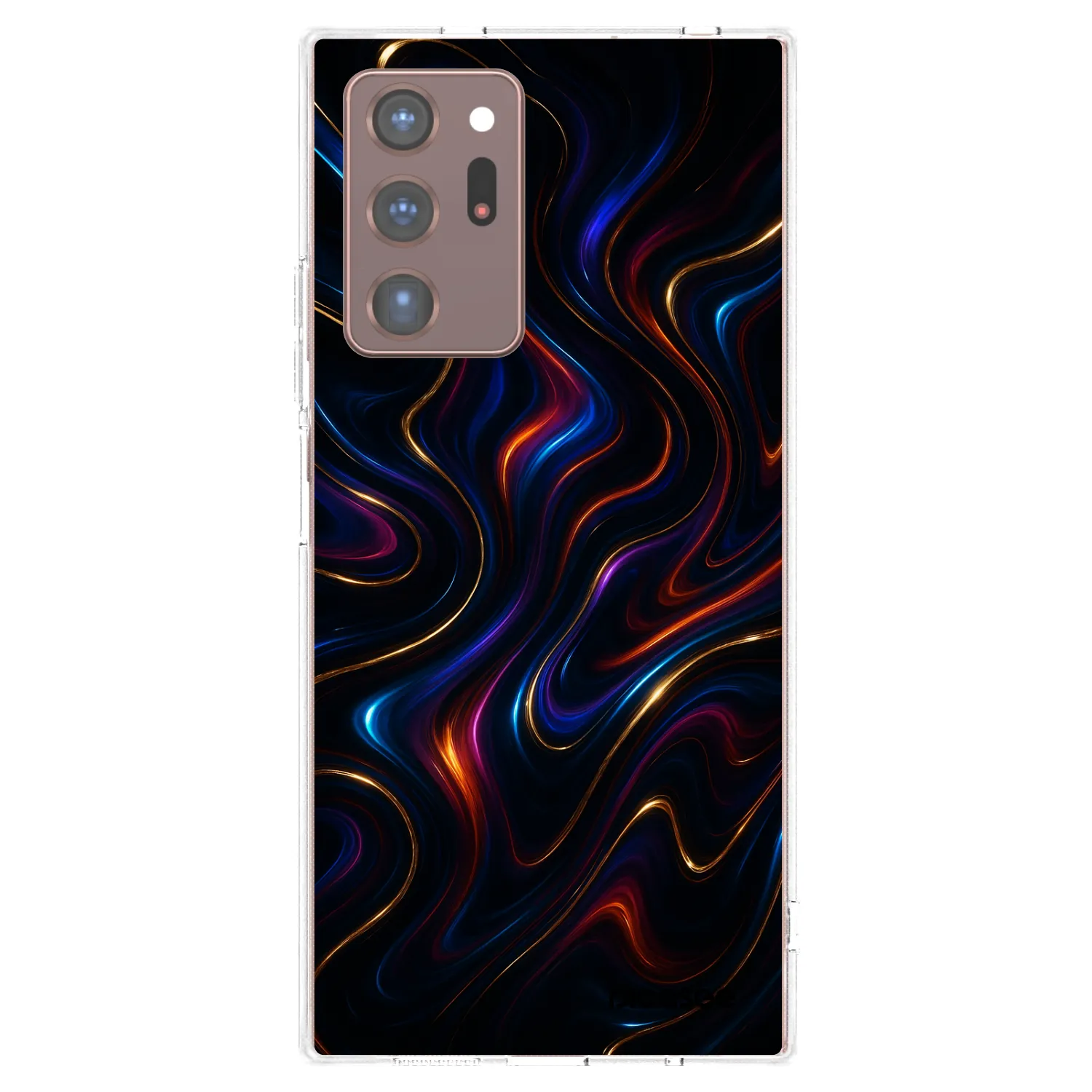 Picasee husă transparentă din silicon pentru Samsung Galaxy Note 20 Ultra - Noir