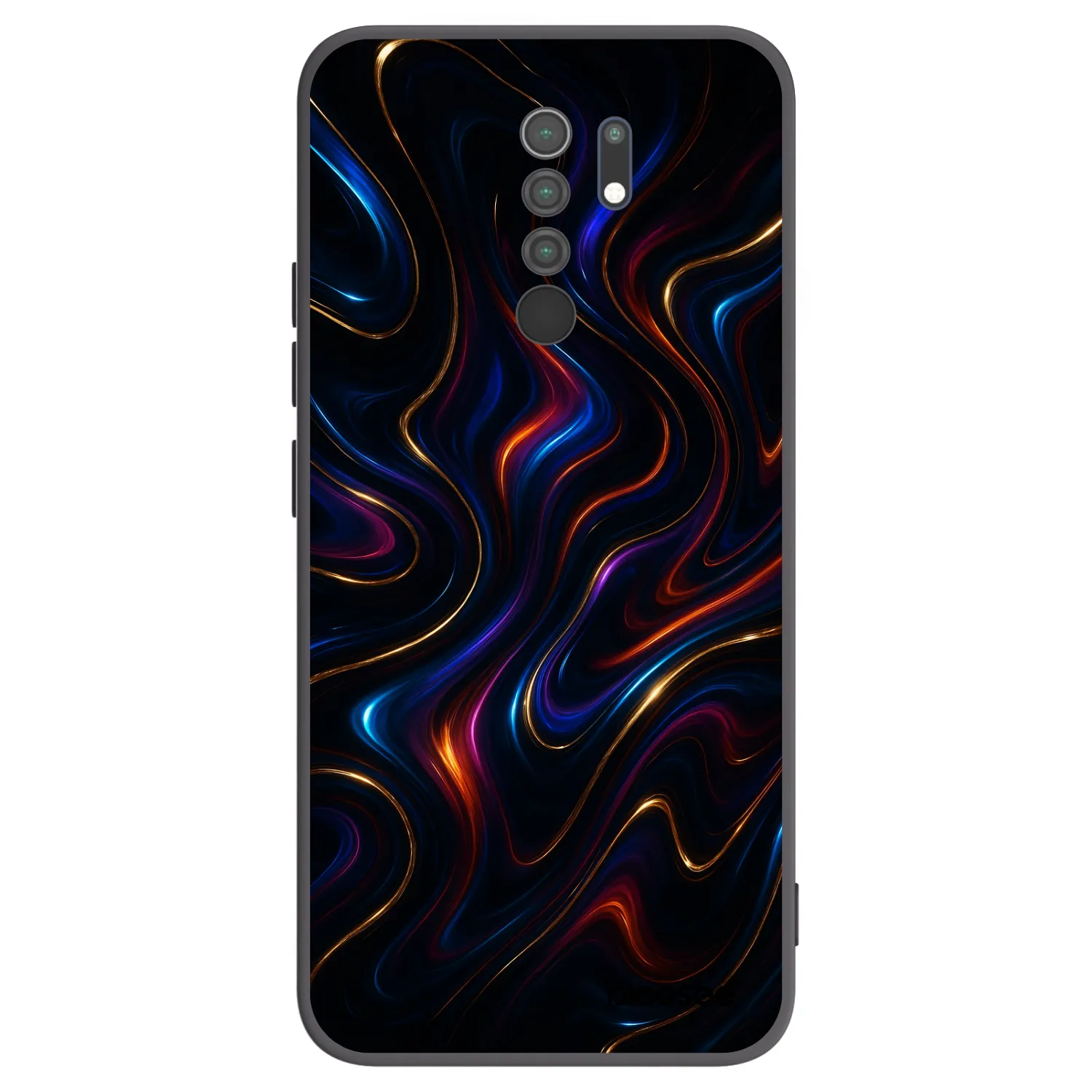 Picasee husă neagră din silicon pentru Xiaomi Redmi 9 - Noir